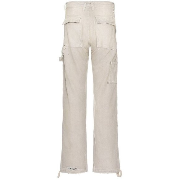 RHUDE Reza Double Knee Pants in Elephant Small New Mens Denim Jeans Trousers - Picture 5 of 16